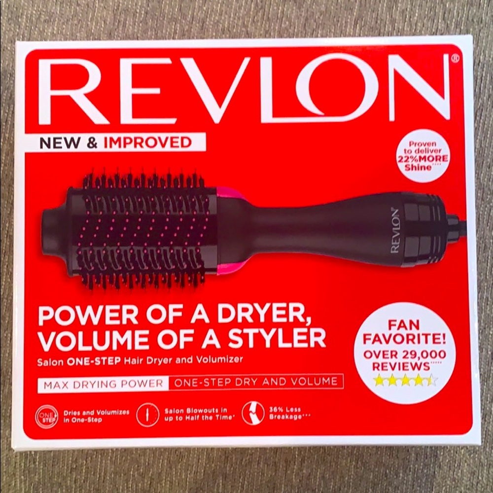 BRAND NEW Revlon One-Step Hair Dryer & Volumizer